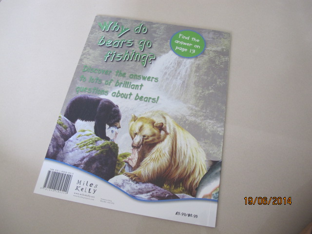 Miles Kelly : First Questions And Answers - Why do bears go fishing? หนังสือคำถามแรกและคำตอบ - ทำไมหมีถึงจับปลาได้