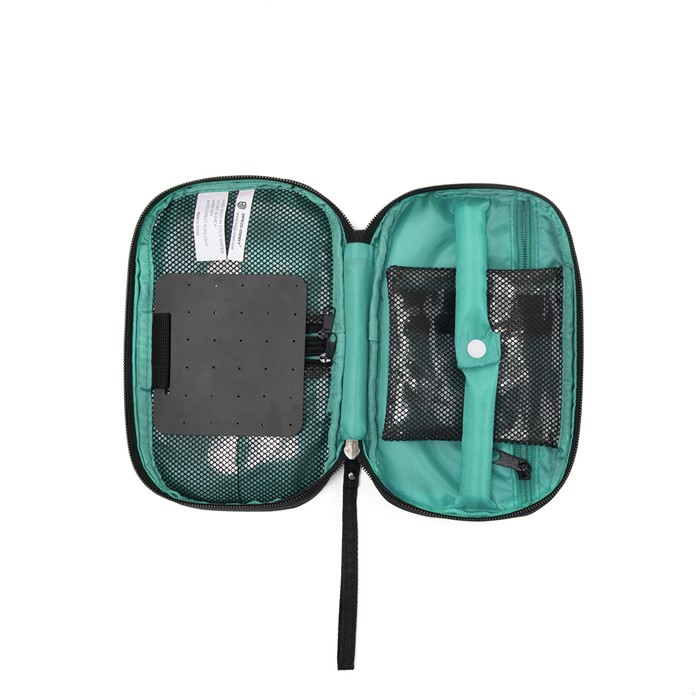 กระเป๋าเก็บเครื่องประดับ จัดเก็บสร้อยข้อมือ ต่างหู แหวน สร้อยคอ กำไล นาฬิกา คุณภาพสูง (Green)