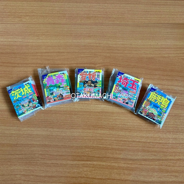 กาชาปองโมเดลหนังสือแนะนำท่องเที่ยวเล่มจิ๋ว Mapple Miniature Guidebook Vol. 4