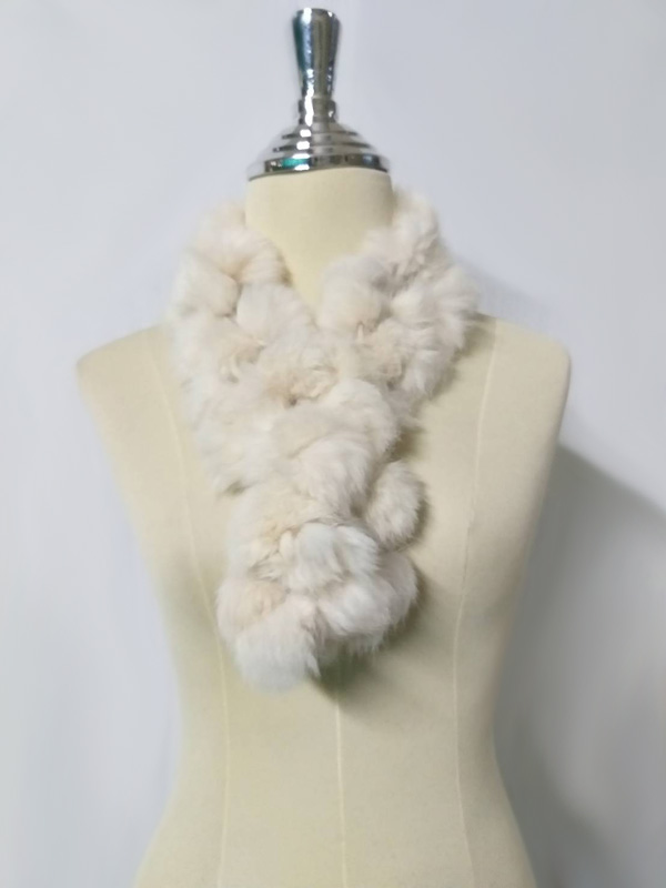 ผ้าพันคอ ขนกระต่ายแท้ นุ่มมาก อุ่นสุดๆ