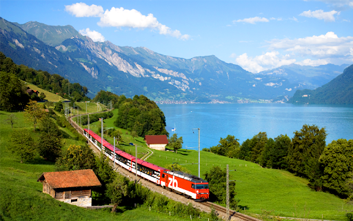 หมวกแก๊ป Glacier Express จากสวิสเซอร์แลนด์