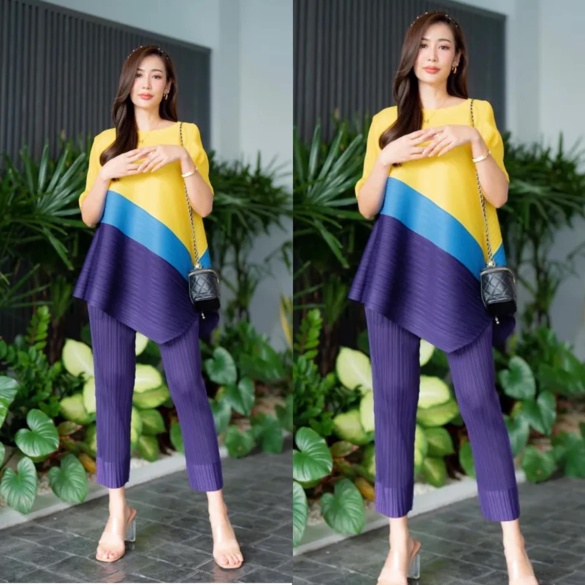 ชุดเซตผ้าอัดพลีท แบบงานBrand คุณภาพแน่นๆ AA Premium : สินค้าคุณภาพ (พร้อมส่ง)