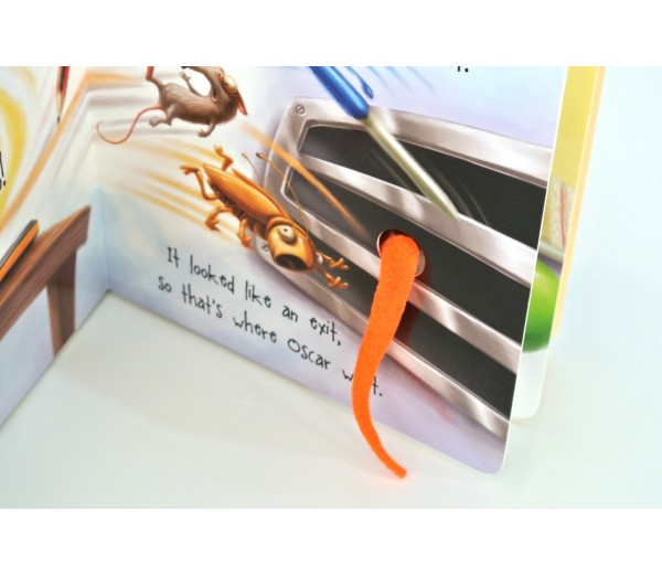 Board Book : Fun Ferret : Classroom Chaos บอร์ดบุ๊ค เฟอร์เรต แสนสนุก พร้อมตุ๊กตาประกอบการเล่านิทาน