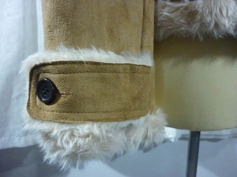 โค้ทชามัวร์บุขนอุ่นติดลบ SzS-M สวยมากก