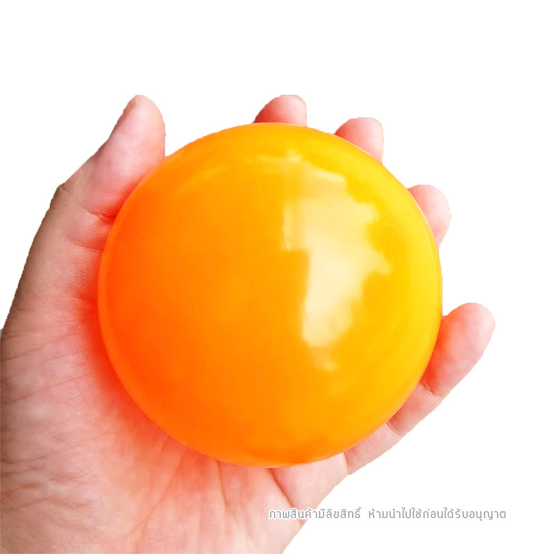 ของเล่นอาบน้ำ ลูกบอลลอยน้ำ Soft Ball ลูกบอลพลาสติก ขนาด 7 ซม. 7 ลูก