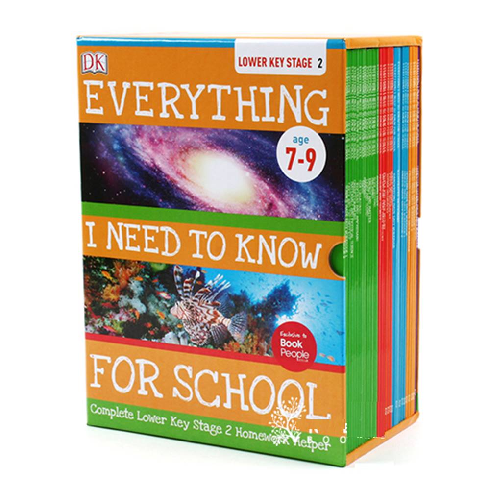 DK Everything I Need to Know for School: Lower Key Stage 2 Collection for age 7-9 เซตหนังสือส่งเสริมความรู้ KS2 อายุ 7-9 ปี 30 เล่ม