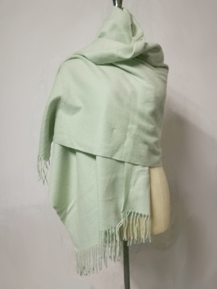 ผ้าพันคอผืนใหญ่ ผ้าคลุมไหล่ schonpan 100% cashmere
