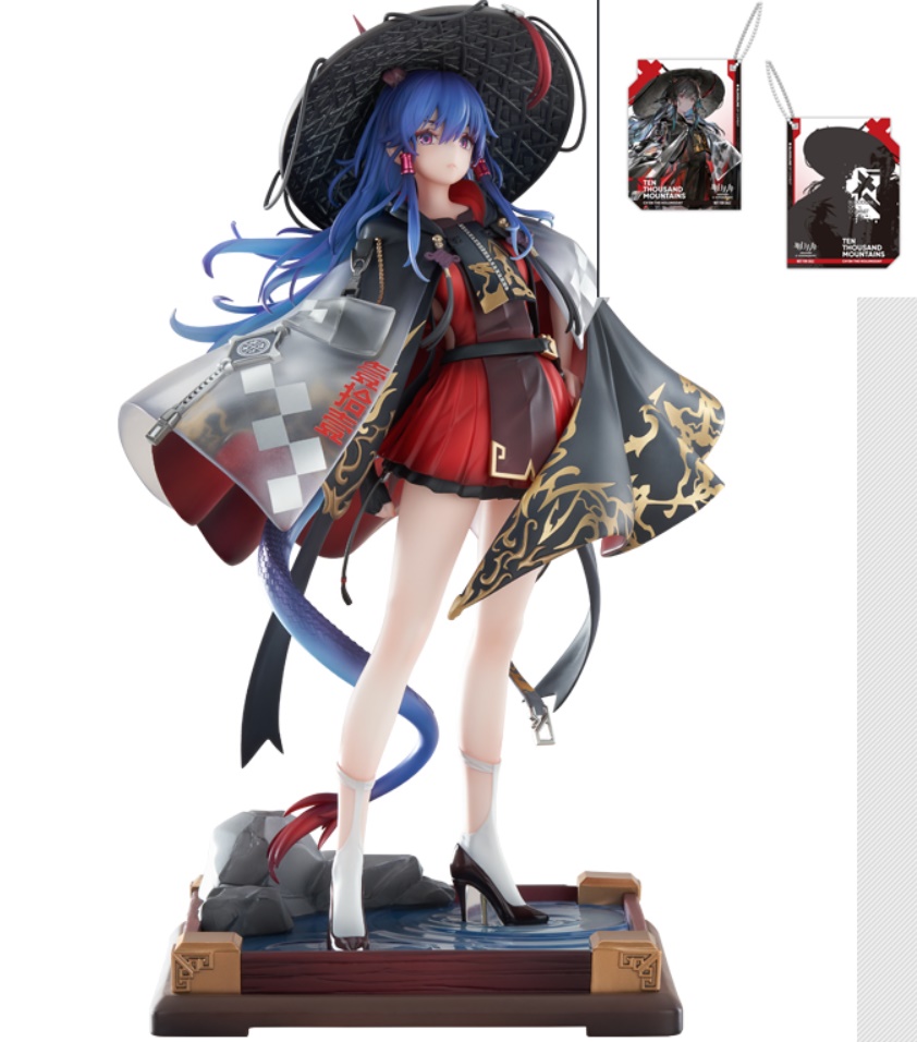 [เปิดจอง] Arknights 1/7 Scale Painted Figure - Ch'en the Holungday-Ten Thousand Mountains VER. + Keychain ราคา5000-5700