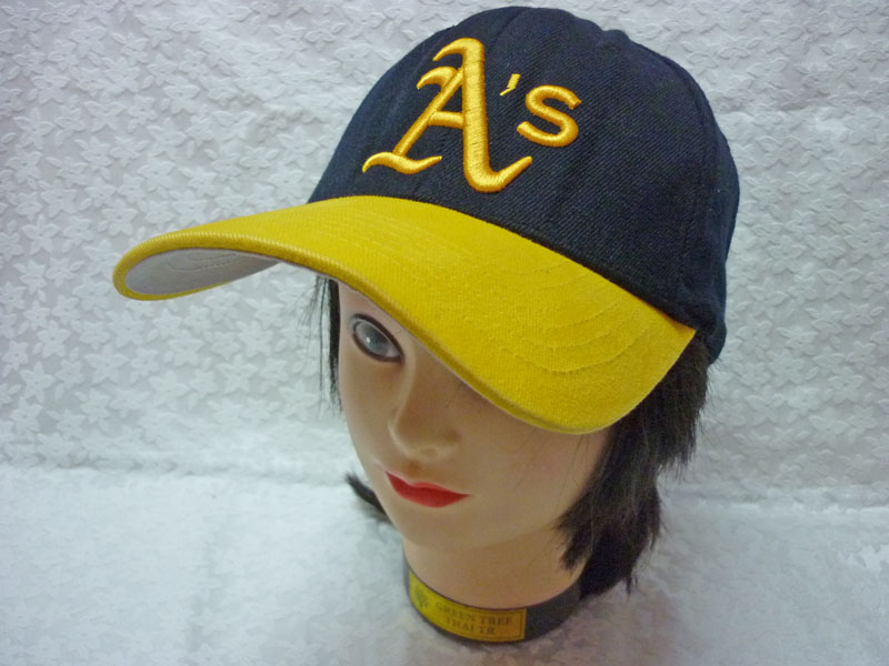 หมวกแก๊ป MLB Sz S-M สีเหลือง+ดำ
