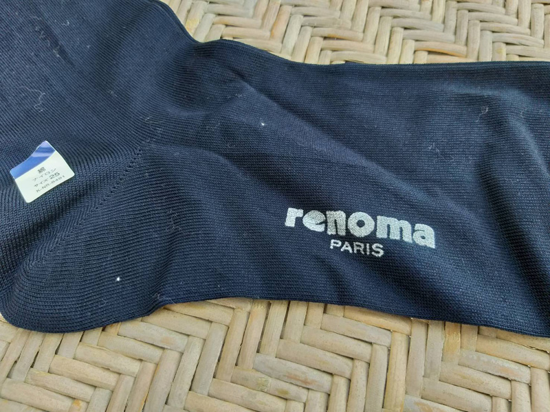 ถุงเท้าชาย renoma คู่นี้เนื้อดีมาก