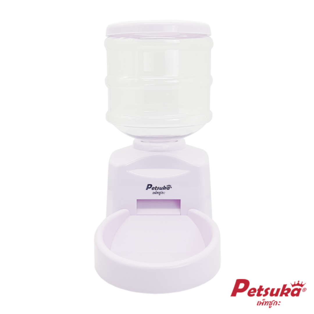 เครื่องให้อาหารสัตว์เลี้ยงอัตโนมัติ Petsuka แบบตั้งเวลา ขนาด 4 ลิตร