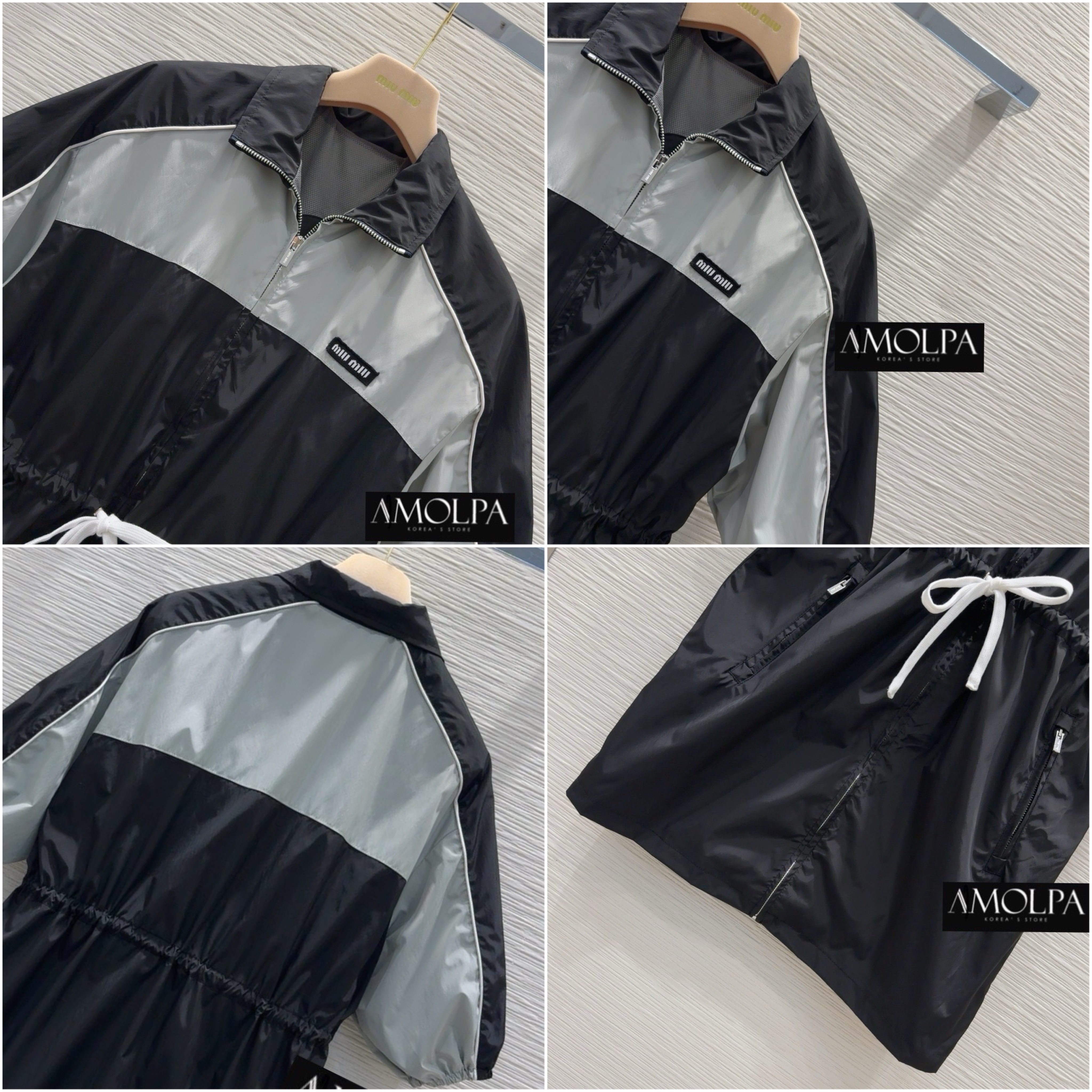 DRESS MIU MIU งานสวยยยเก๋ม๊ากกก หนานุ่มเย็นสบาย ใส่สบาย ใส่ทำงาน ใส่เดินเที่ยว เดินเล่นห้าง เหมาะทุกโอกาส ใส่สบาย : สินค้าคุณภาพ (พร้อมส่ง)