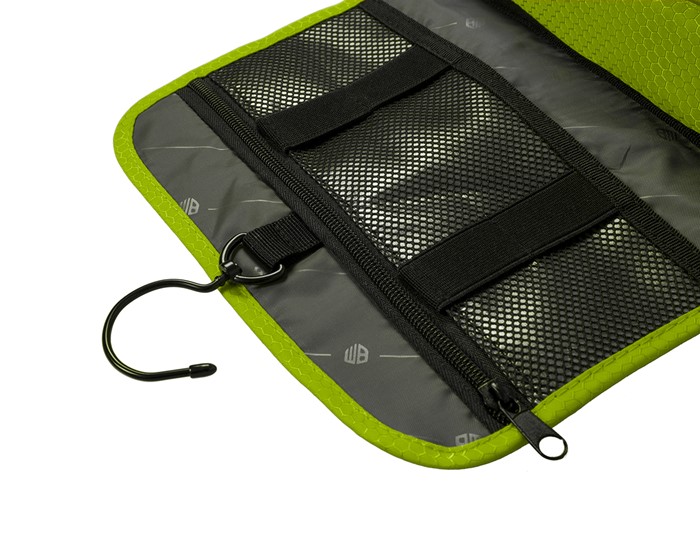 Bagsmart กระเป๋าใส่อุปกรณ์อาบน้ำ คุณภาพสูง ใส่อุปกรณ์อาบน้ำ แขวนได้ สำหรับเดินทาง ท่องเที่ยว (Green)