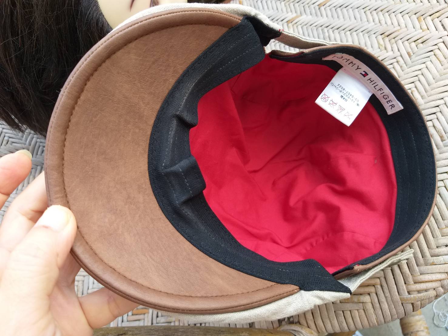 หมวกติงลี่ หมวก flat cap TOMMY สวยมากกกก