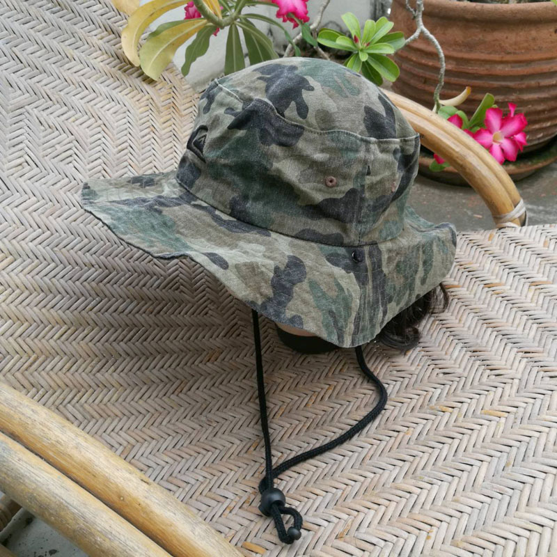 หมวกปีกกว้างลายพราง QUIKSILVER