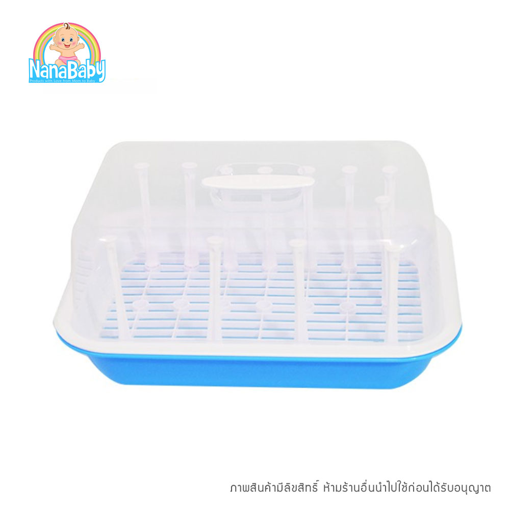 🍼💧 Ally Tray ที่คว่ำขวดนมพร้อมฝาครอบกันฝุ่น ที่ตากขวดนมที่ปลอดภัย แห้งเร็ว ไม่อับชื้น