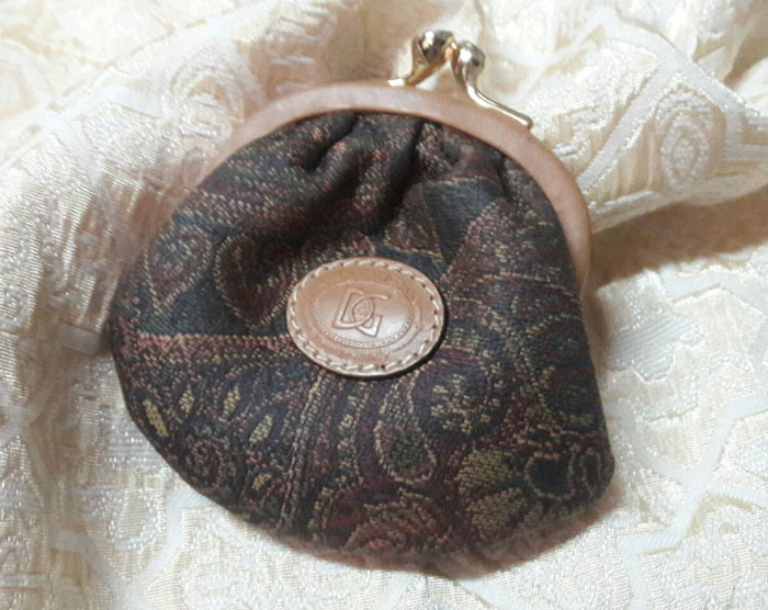 กระเป๋าใส่เหรียญ Angiolo Del Gobbo Made in ITALY