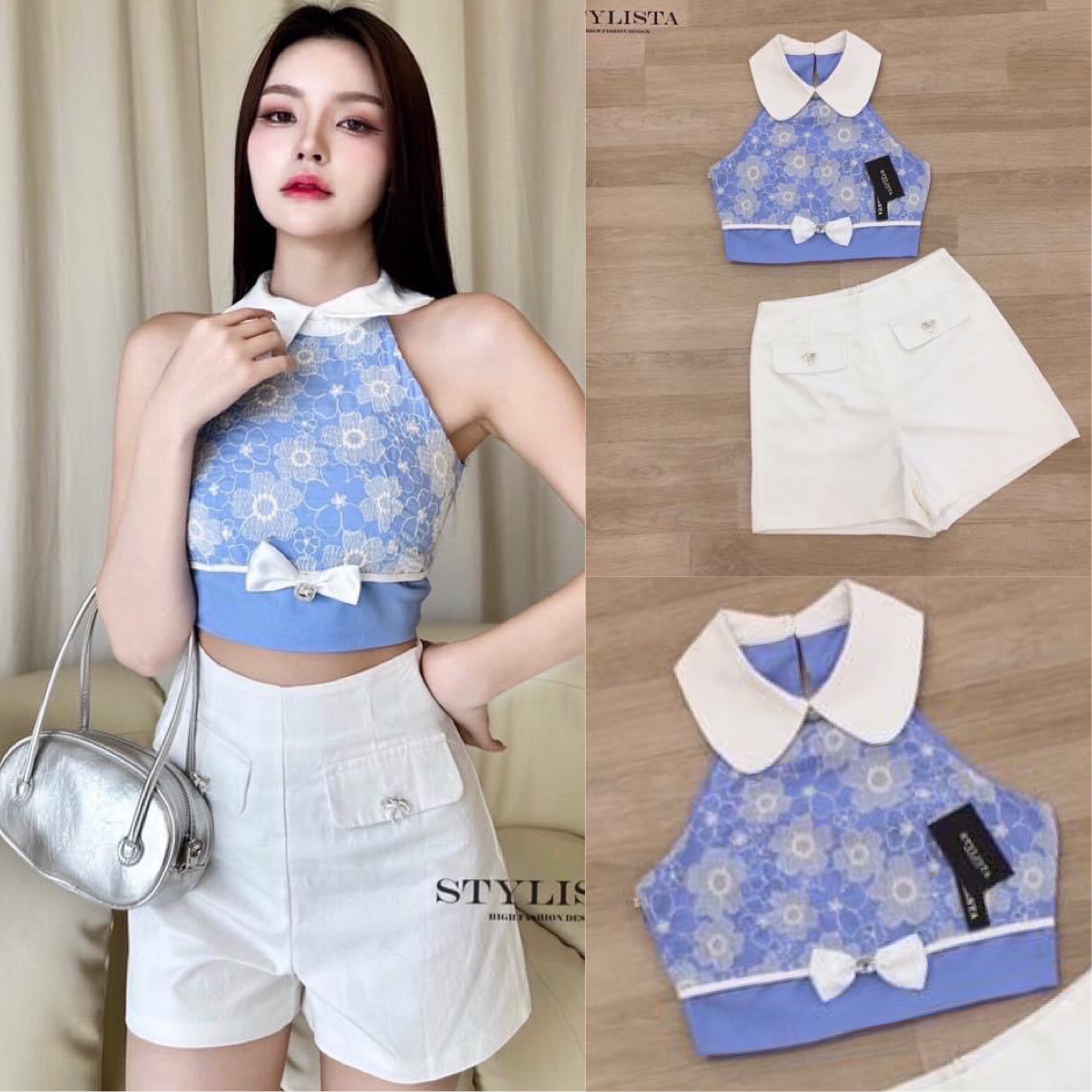 เซตเสื้อ กางเกง น่ารักมากก แพลตเทินดีงาม ใส่สวยเปะสุดๆ สินค้าคุณภาพ (พร้อมส่ง)