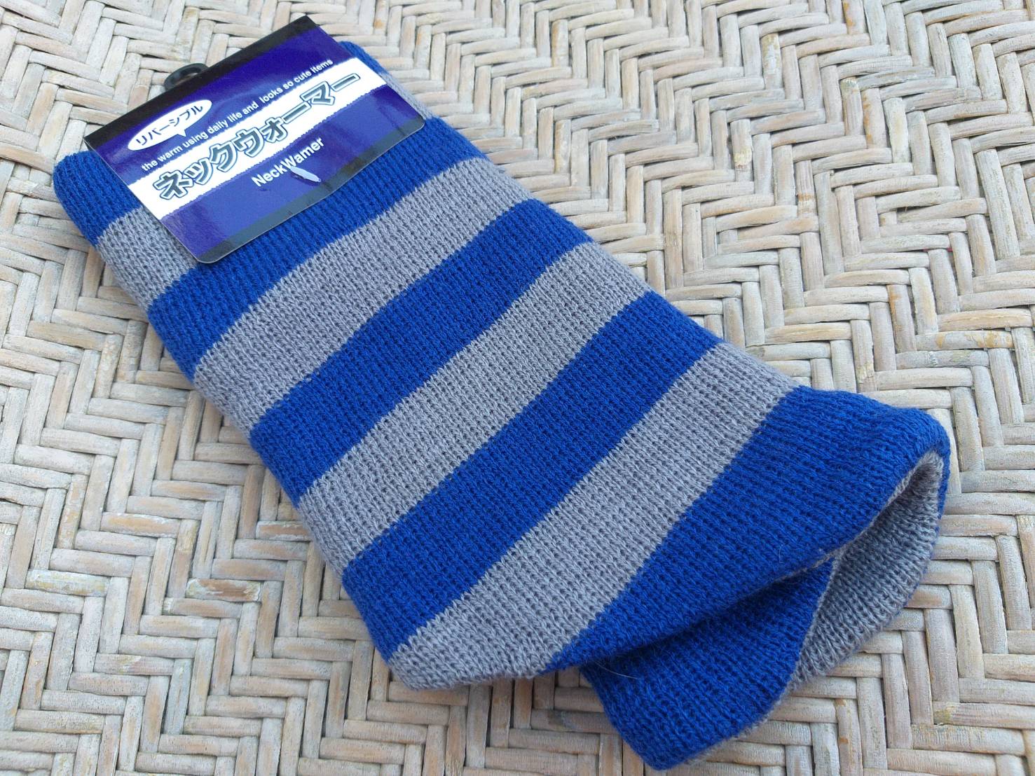 ปลอกคอกันหนาว Neck Warmer ใช้ได้2ด้าน (ของใหม่)