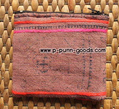 กระเป๋าผ้าม้ง ใส่เหรียญ (ผ้าเก่า)