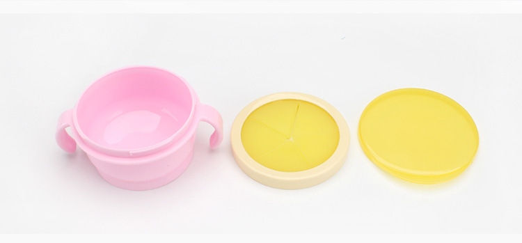 ถ้วยขนมเด็ก กันขนมหก ถ้วยกันอาหารหก ใส่ ขนมเด็ก 6 เดือน ขึ้นไป หัดหยิบกินเอง มีลิ้นกั้น Snack Catcher