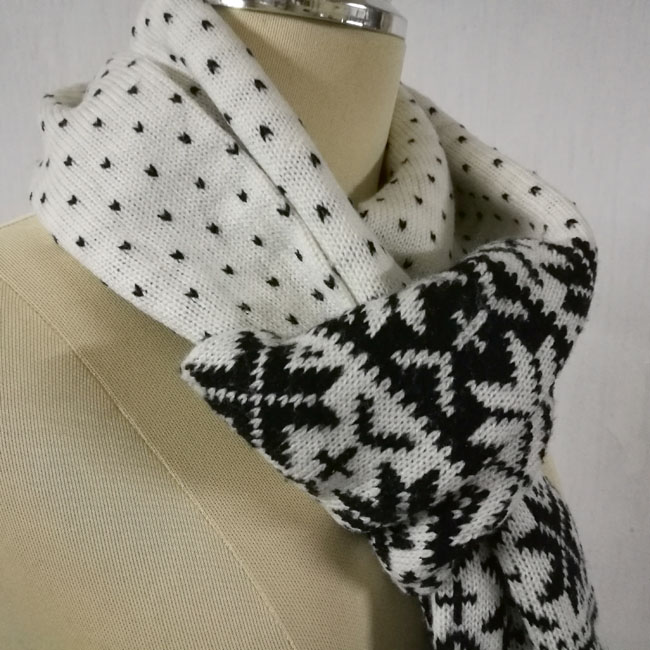 ผ้าพันคอไหมพรมหนานุ่ม สวยมาก อุ่นถึงติดลบ