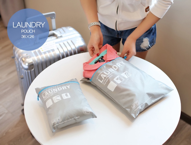 Botta Design กระเป๋าจัดระเบียบเดินทาง 7 ใบ ผลิตจากโพลีเอสเตอร์กันน้ำคุณภาพดี สำหรับจัดระเบียบเสื้อผ้า กางเกง ชุดชั้นใน กางเกงใน อุปกรณ์ไอที มี 6 สี