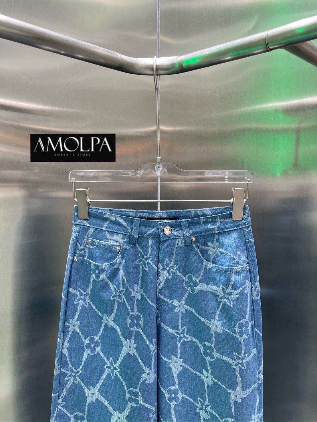 กางเกง LV DENIM ชนช๊อปปป สวยม๊ากกก ผ้ายีนส์แท้ 100เปอ อย่างดี ใส่สบาย : สินค้าคุณภาพ (พร้อมส่ง)