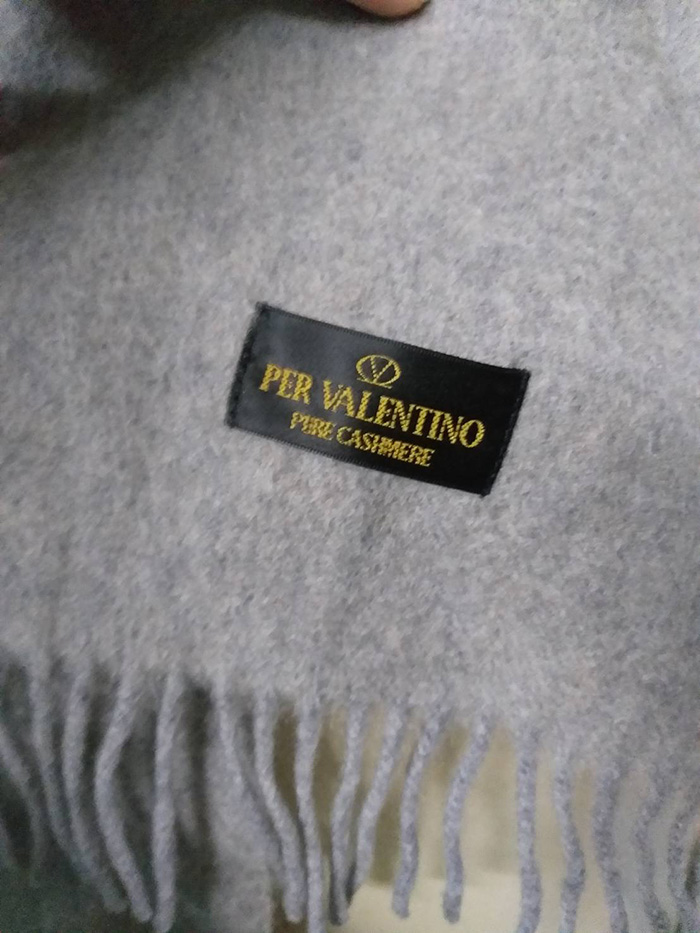 ผ้าพันคอแคชเมียร์ PER VALENTINO