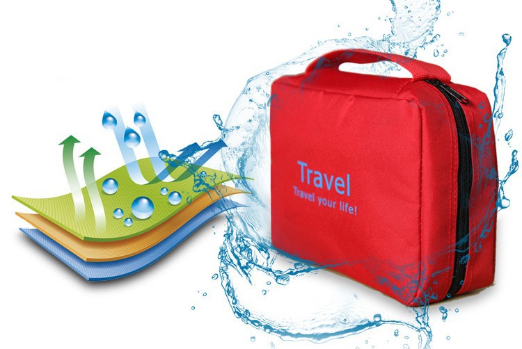 กระเป๋าใส่อุปกรณ์อาบน้ำ คุณภาพดี สำหรับเดินทาง ท่องเที่ยว แขวนได้ กันน้ำ แข็งแรง ทนทาน