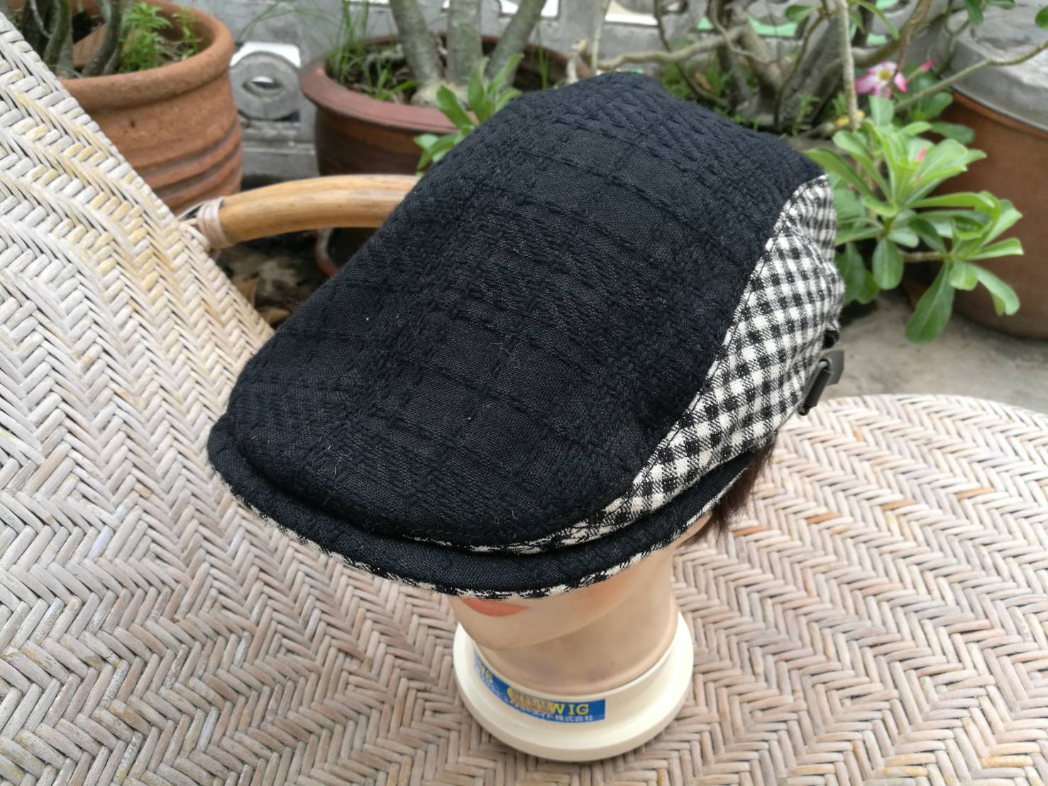 หมวกติงลี่ หมวก flat cap ใส่หน้าหนาวอุ่นมาก