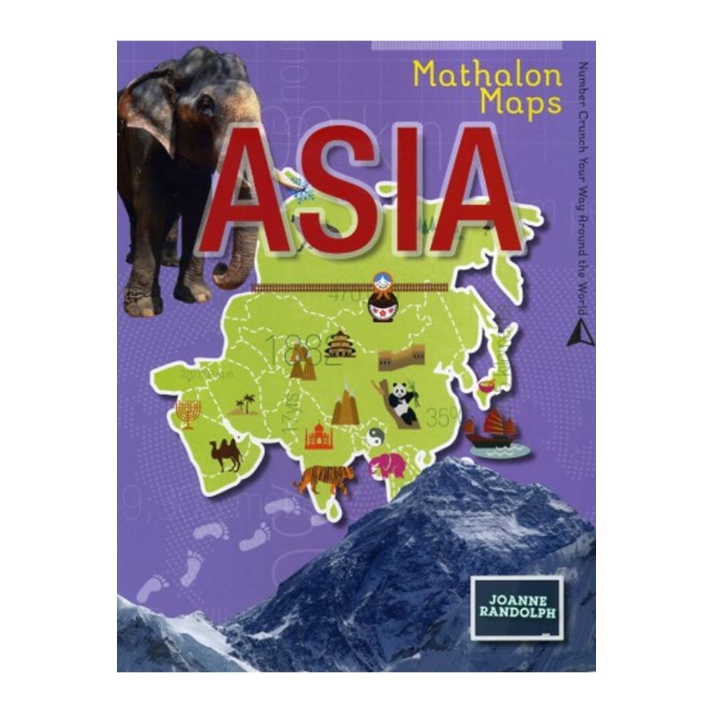 Mathalon Maps 6 Books Collection : Maths & Geography & Nature เซตหนังสือบูรณาการความรู้ แนว interactiveธรรมชาติ ภูมิศาสตร์ คณิตศาสตร์ 6 เล่ม