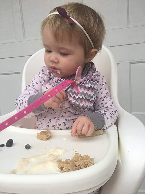 สายคล้องยางกัด สายห้อยจุกดูดผลไม้ สายคล้องจุกหลอก ซิลิโคน JJOVCE คล้องของเล่น/จุกหลอก/ขวดน้ำ เอนกประสงค์