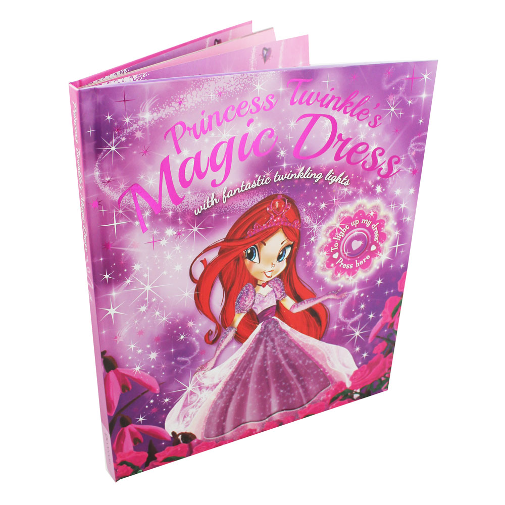 Igloo Book : Princess Twinkle's Magic Dress with fantastic twinkling lights นิทานปกแข็ง ชุดวิเศษของเจ้าหญิง มีปุ่มกดให้กระโปรงเรืองแสง