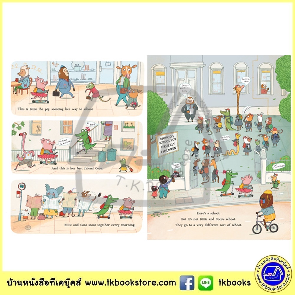 Tor Freeman : Showtime for Billie and Coco นิทานภาพ ได้เวลาแสดงแล้ว บิลลี่และโคโค่