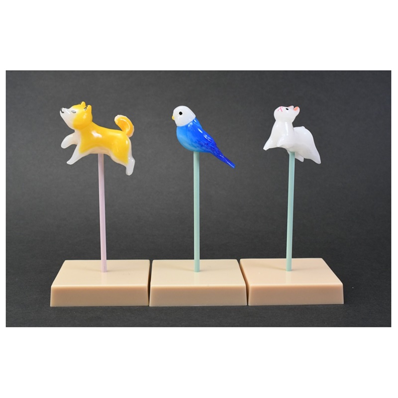 กาชาปองโมเดลตุ๊กตาน้ำตาลปั้น Animal Candy Craft