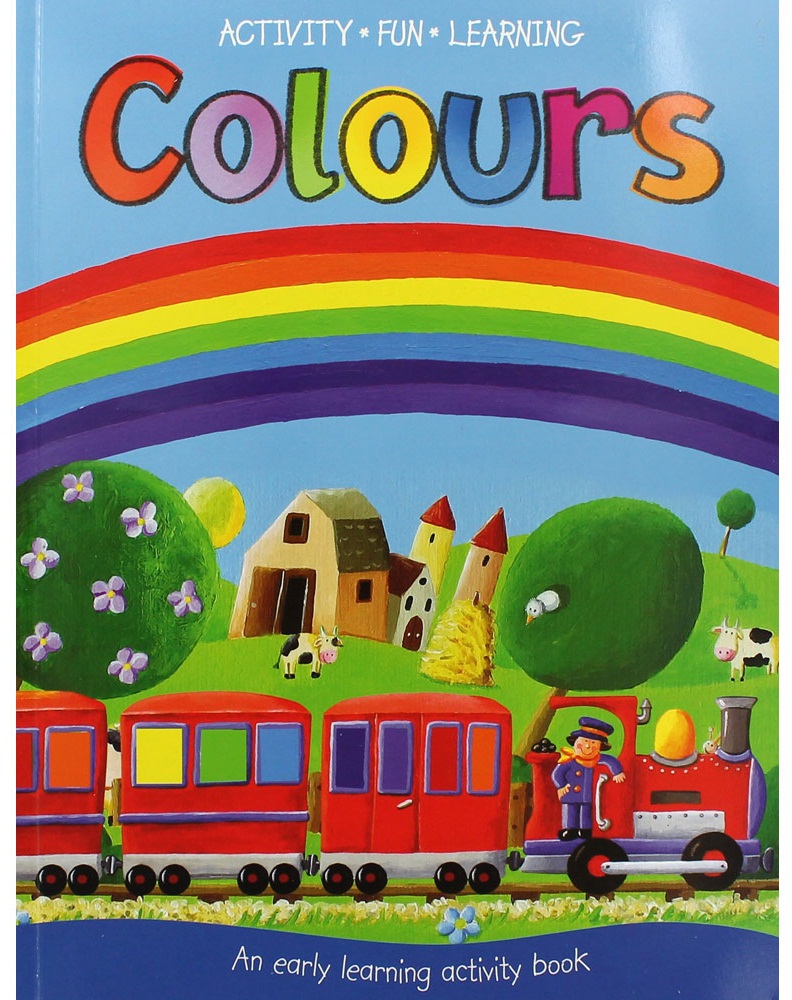 Activity Fun Learning : Colours : An Early Learning Activity Book หนังสือกิจกรรมสำหรับเด็กก่อนวัยเรียน สี