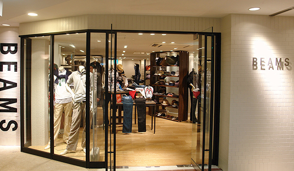 ผ้าพันคอขนสัตว์ BEAMS หนา อุ่นถึงติดลบ (ของใหม่)