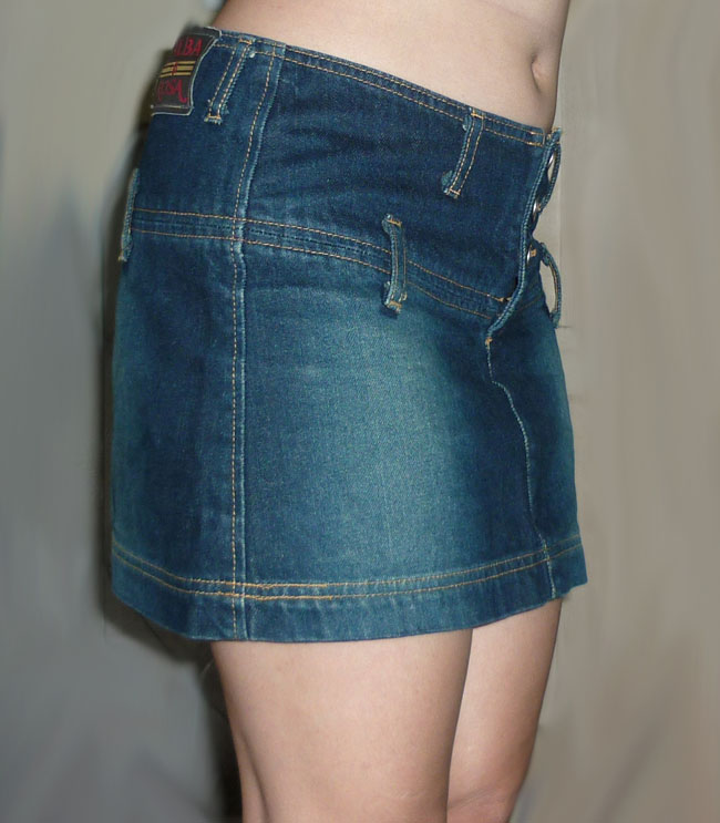 กระโปรงยีนส์ ALBA ROSA น่ารักมาก 31-36-12