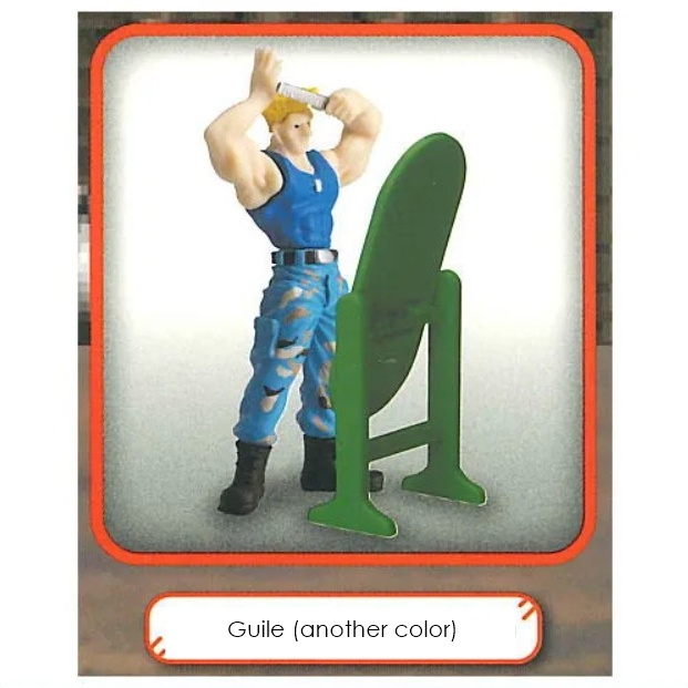 กาชาปอง Look in the mirror Street Fighter ROUND 2