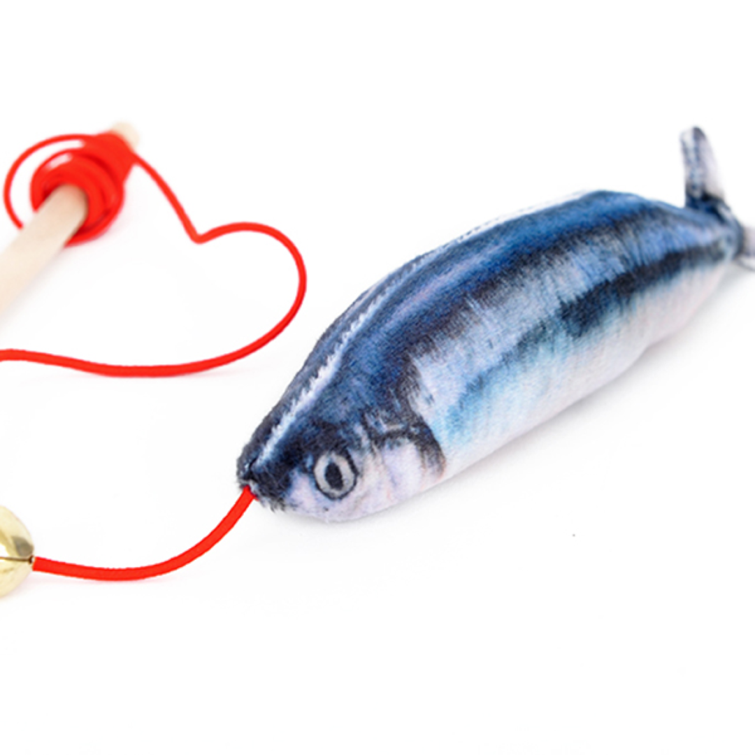 ไม้ล่อแมว Petsuka ปลาทะเลสีฟ้า