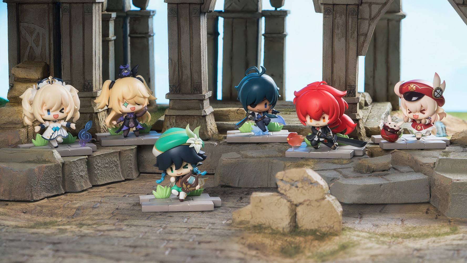 พร้อมส่ง Battle Stance Mystery Box · Mondstadt Edition