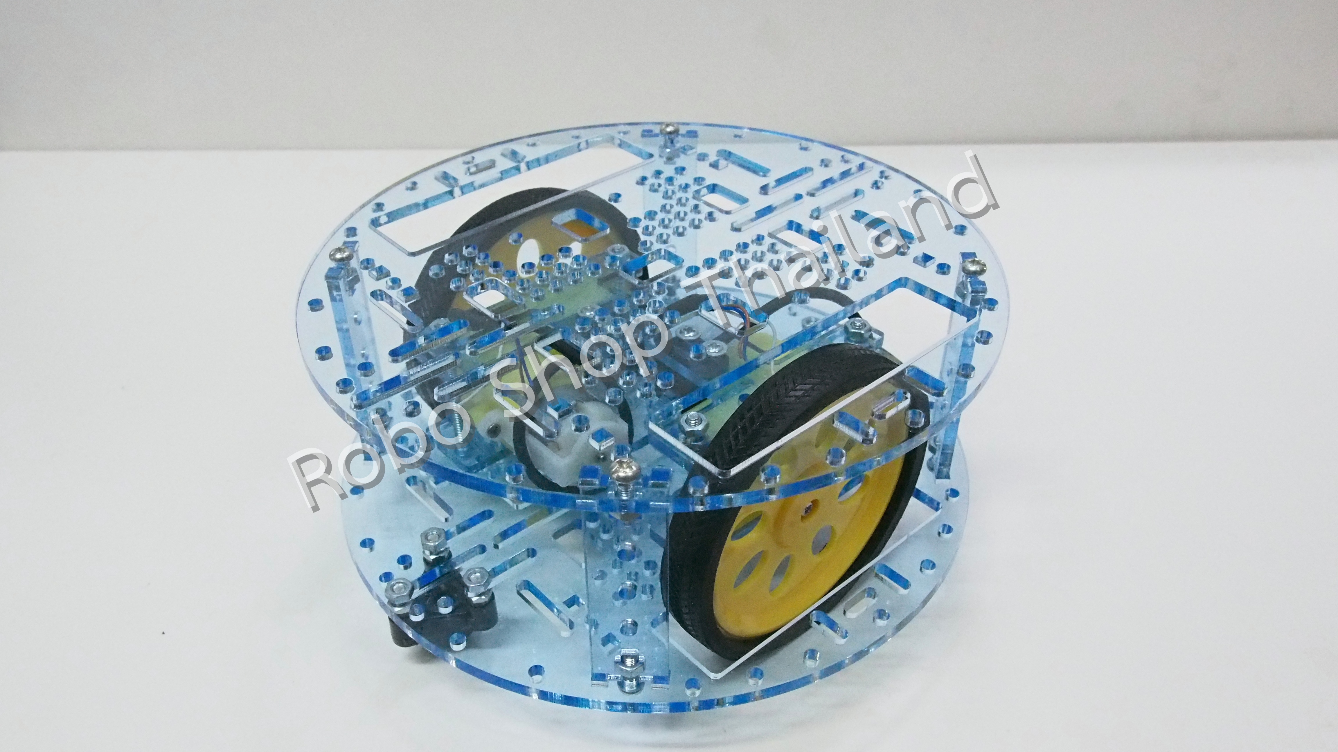 โครงหุ่นยนต์แบบกลม มี Encoder