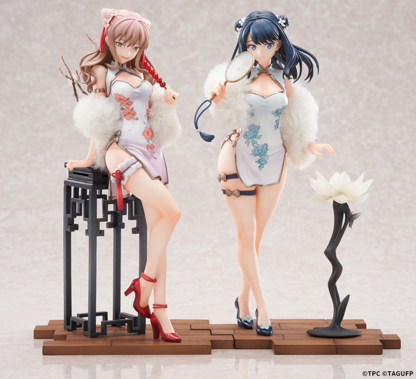 [เปิดจอง] GRIDMAN UNIVERSE Rikka Takarada&Yume Minami Set China Dress Ver. 1/7 Complete Figure ราคาเซทคู่ 6900-7500บาท