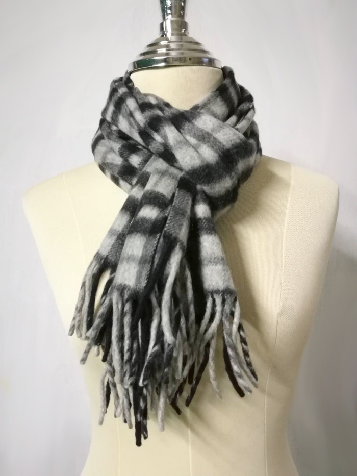 ผ้าพันคอแคชเมียร์ นุ่มมาก อุ่นติดลบ (ของใหม่)