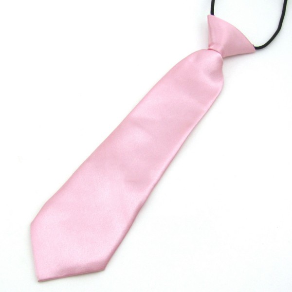 เนคไทเด็ก เนกไทเด็กสำเร็จรูป ผ้าซาติน สวมใส่ง่าย สำหรับเด็กวัย 1-12 ปี