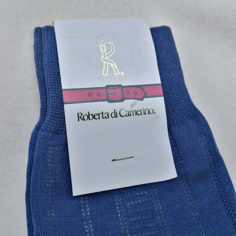 ถุงเท้าชาย ROBERTA DI CAMERINO สีกรม เนื้อดีมาก