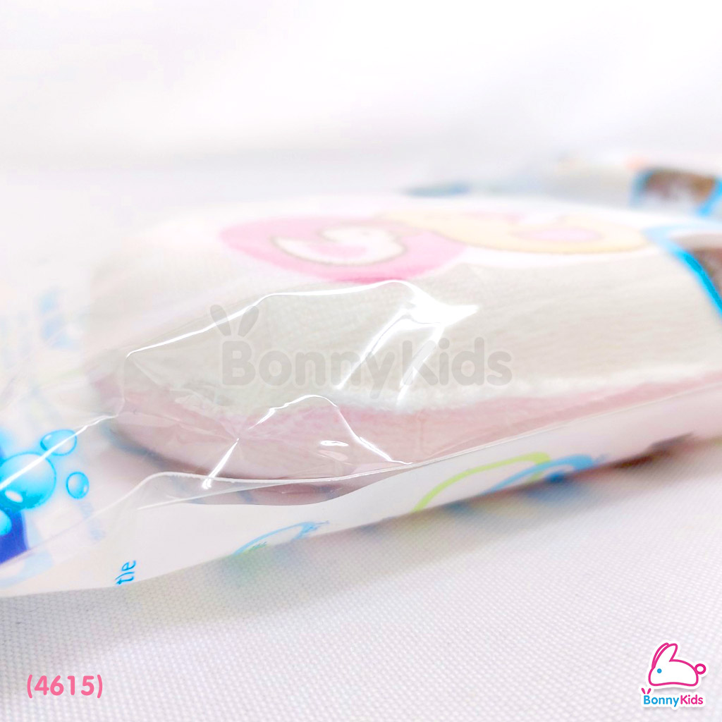 (4615) Angel Stony (แองเจิล สโตนี่) ฟองน้ำอาบน้ำเด็ก หุ้มผ้าขนหนู (คละลาย)