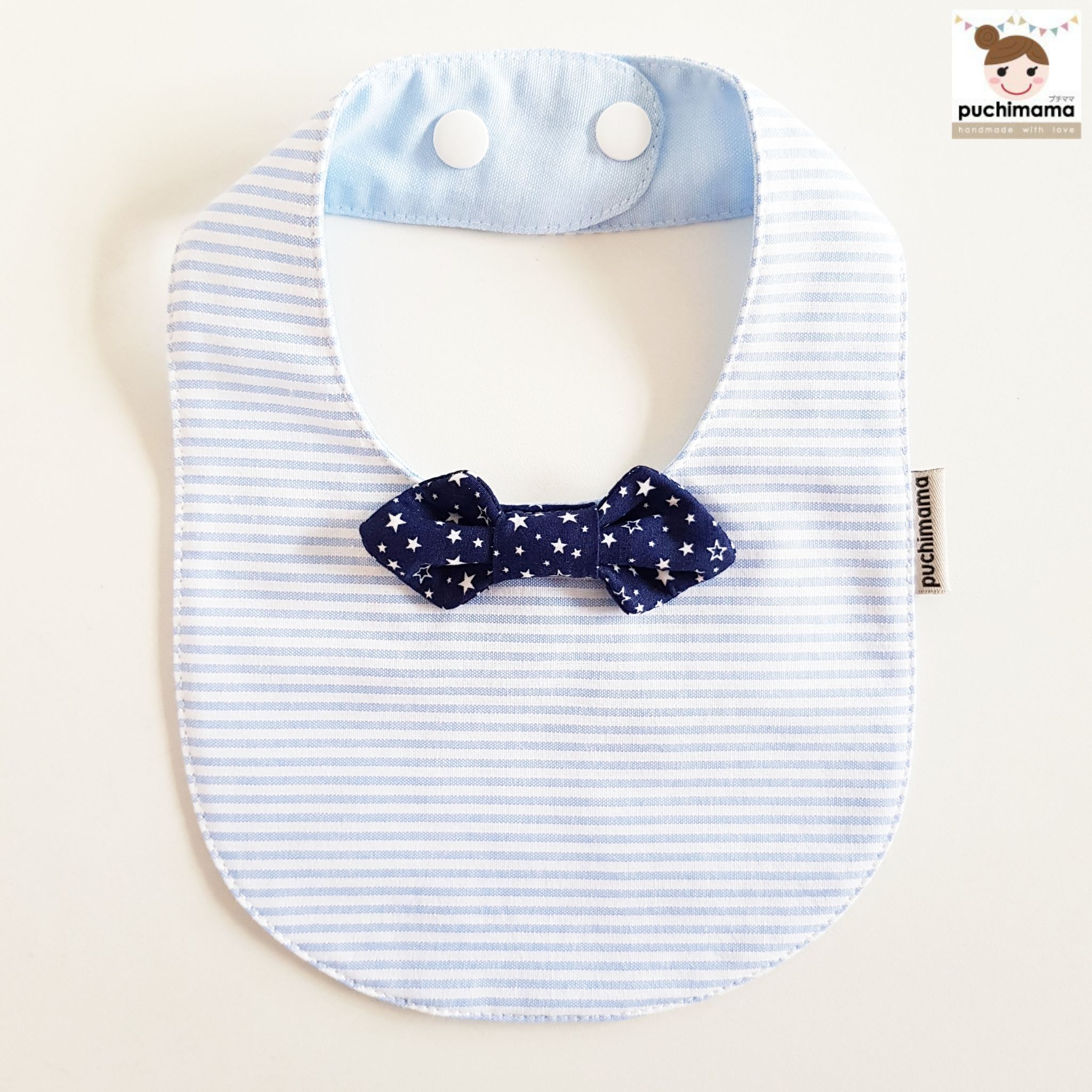 Puchimama "Bow Tie" Bib