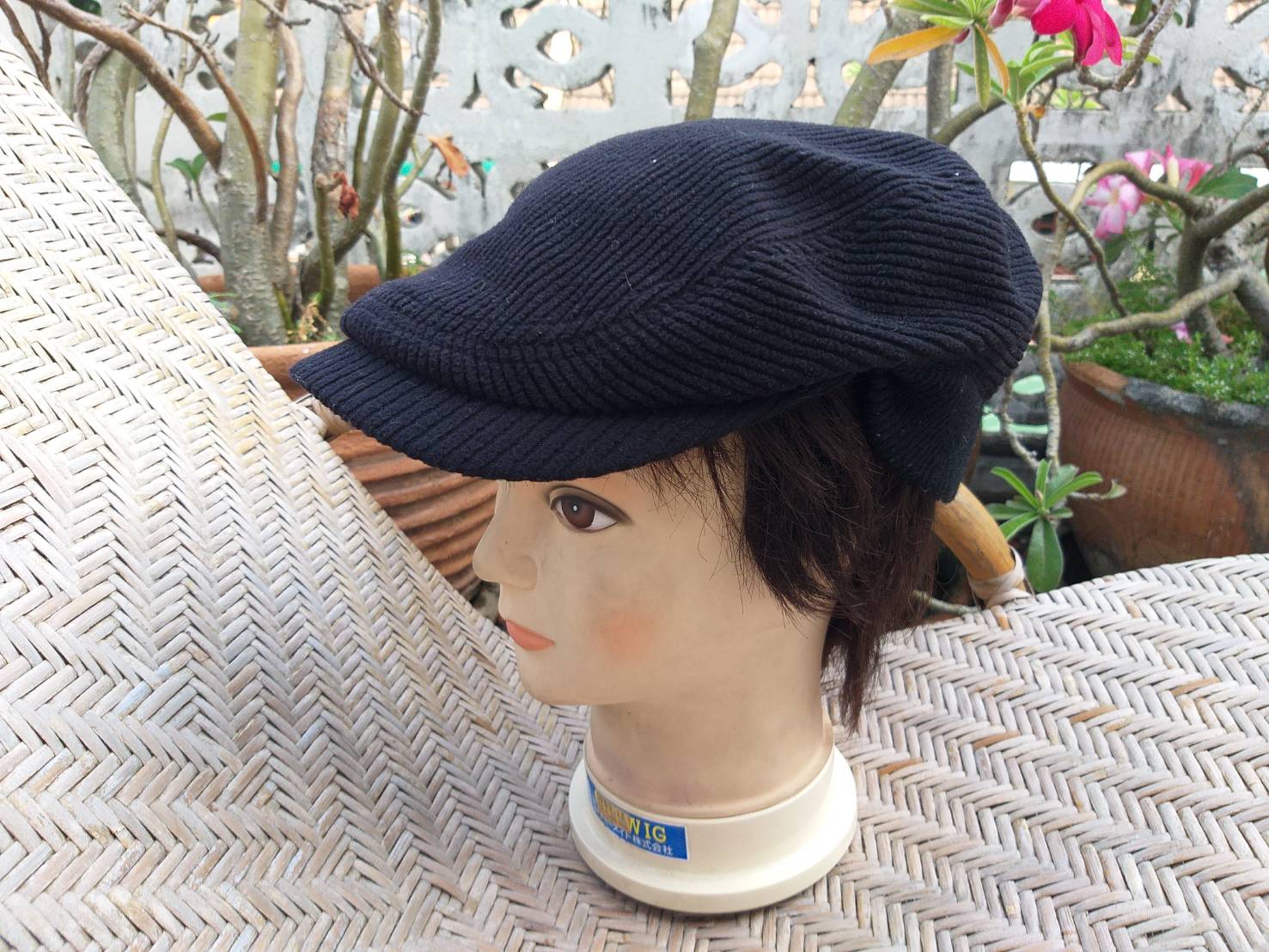 หมวกติงลี่ Flat Cap grace hat รอบหัวใหญ่